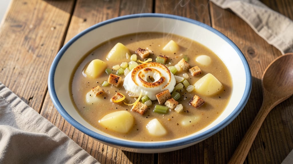Barefoot Contessa Potato Soup Recipe: Velvety Smoothness With Celery Crown Crunch