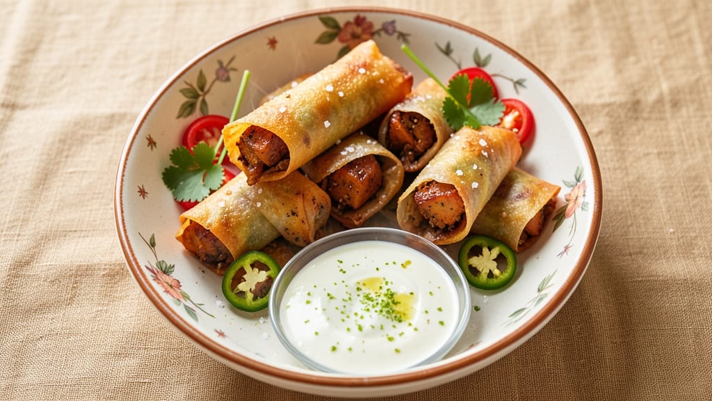 Sweet Potato Spring Rolls Recipe: Crispy Wraps Stuffed With Spiced Sweet Potato