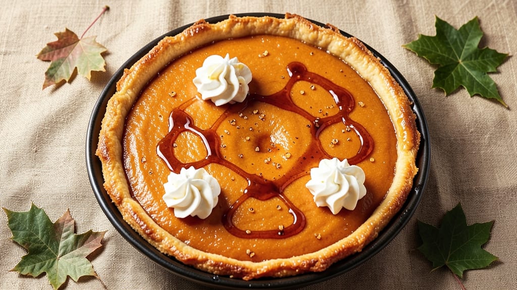 Sweet Potato Pie With Maple Syrup Recipe: Warm Spice and Golden Crunch Fusion