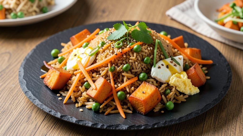Sweet Potato Fried Rice Recipe: Caramelized Sweetness Meets Savory Crunch