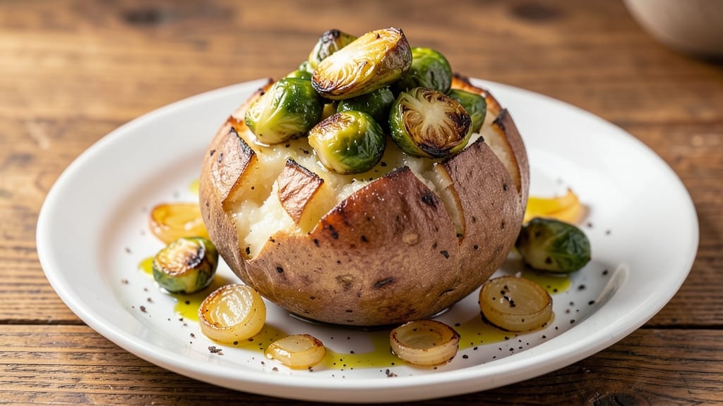 Baked Potato Dinner Recipe: One-Pan Roasted Trio with Charred Edges
