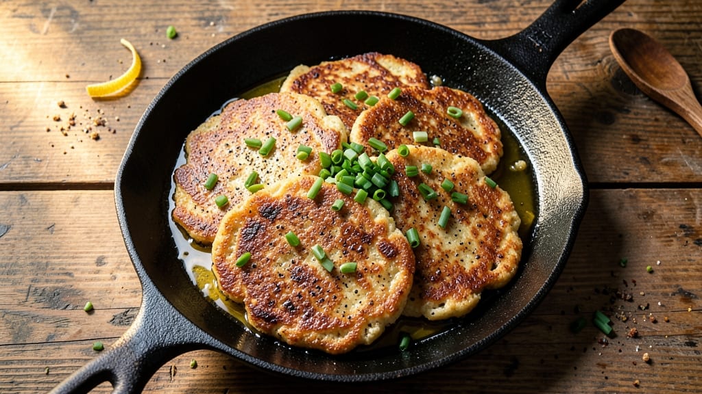 Amish Potato Pancakes Recipe: Golden Crunch From Grated Spuds and Egg Binding