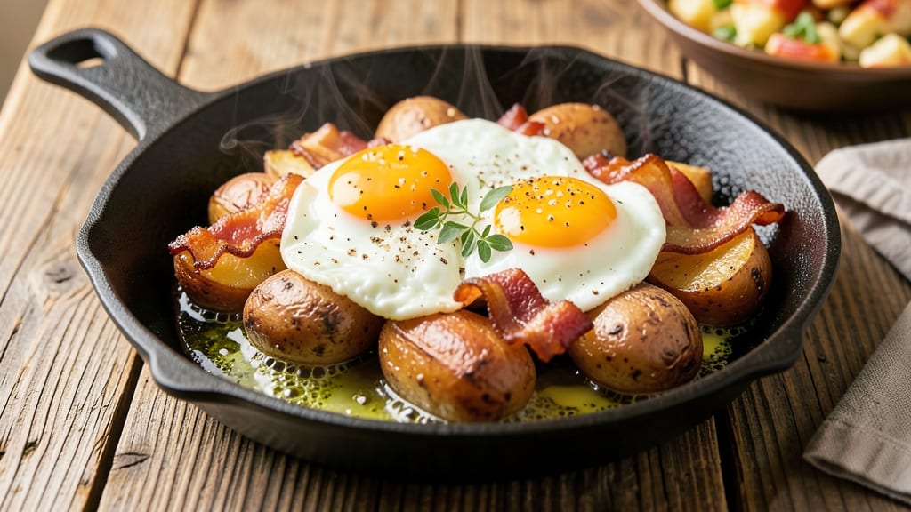 Bacon Egg Potato Recipe: Crispy Crunch and Fluffy Bites