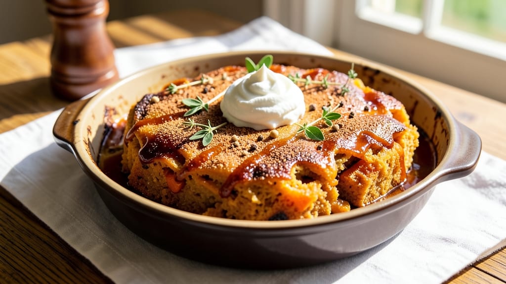 West Indian Sweet Potato Pudding Recipe: Nutmeg-Kissed Crunch Over Silky Spice Filling
