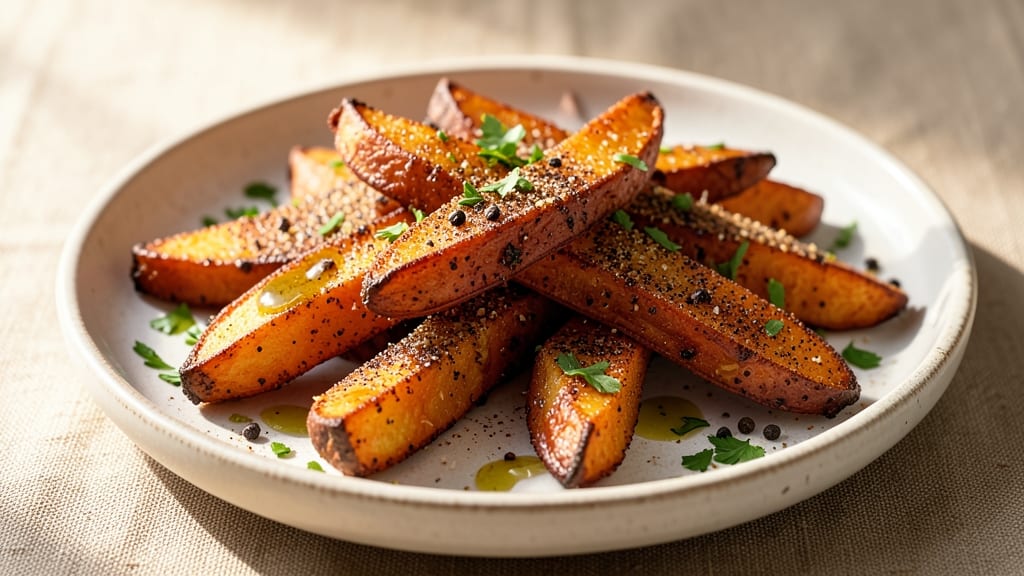 Air Fried Sweet Potato Wedges Recipe: Smoky-Paprika Crunch in 15 Minutes