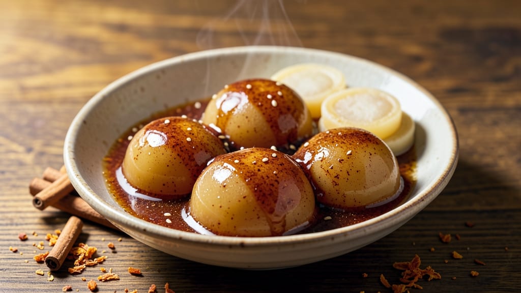 Sweet Potato Tang Yuan Recipe: Chewy Balls With Brown Sugar Filling