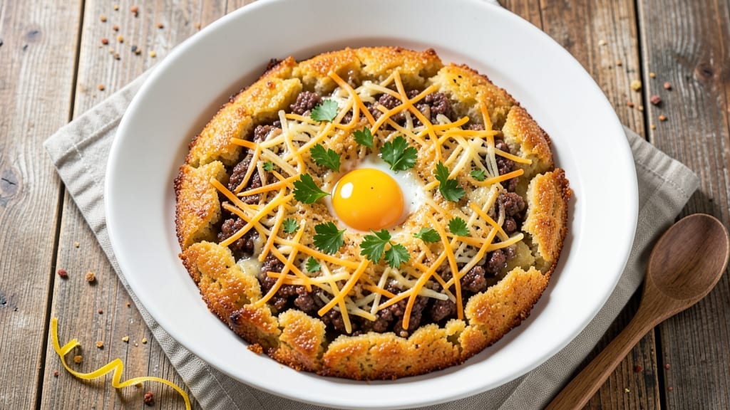 Beef Potato Cake Recipe: Crispy Top and Savory Heart in One Pan