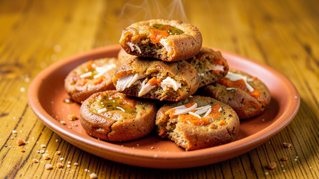 Sweet Potato and Chicken Dog Treats Recipe: Crunchy Top, Savory-Sweet Bites