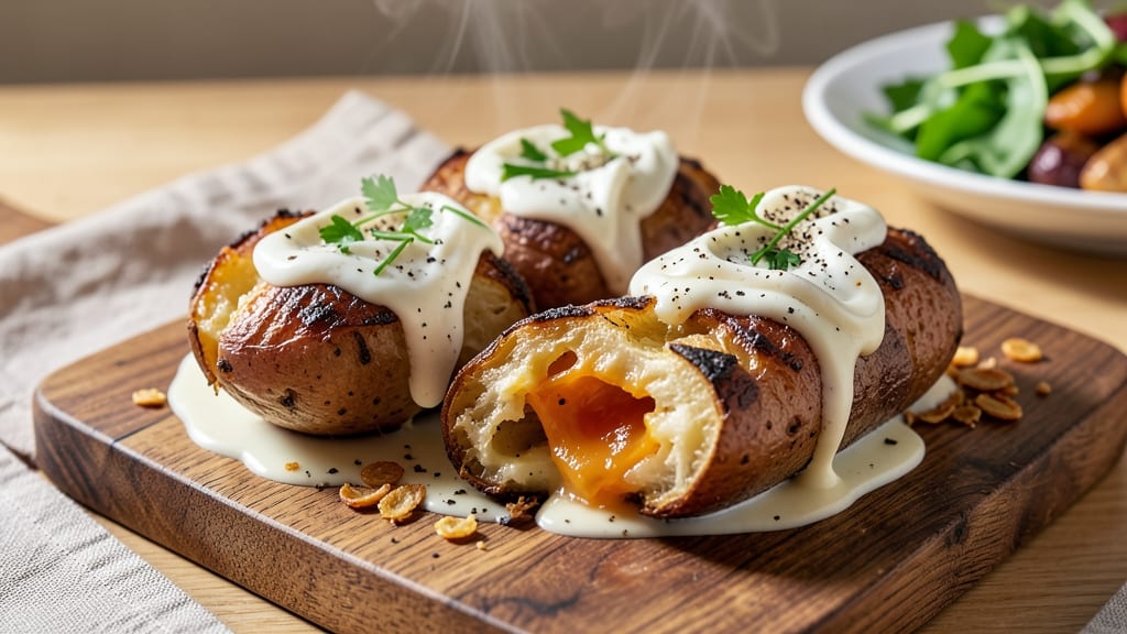Best Ever Twice Baked Potato Recipe: Golden Crust Meets Silky Custard